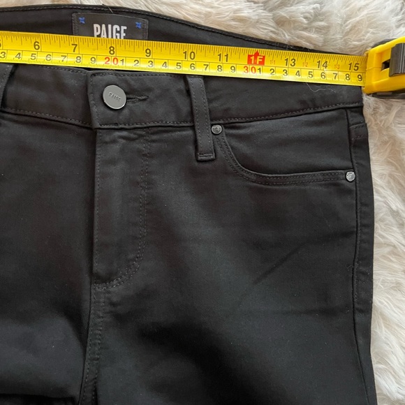 PAIGE Verdugo Denim Crop in Black Overdye. Size 29. NWOT - Picture 10 of 13